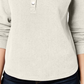 Karen Scott Women's Petite Stand-Collar Snap-Front Top White Size PL