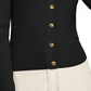 Ultra Flirt Juniors' Cropped Ribbed Cardigan Sweater Black Size X-Small