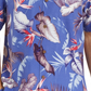 Tommy Bahama Men's Bird's Eye View Classic-Fit Tropical Print Silk Camp Shirt Navy Size XXX-Large