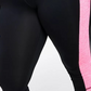Ideology Women's Colorblocked Cropped Leggings Black Size Medium