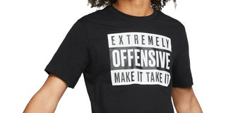 Nike Men's Graphic Basketball T-Shirt Charcoal Size Small