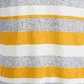 American Rag Men's Striped V Neck T-Shirt Yellow Size XX-Large