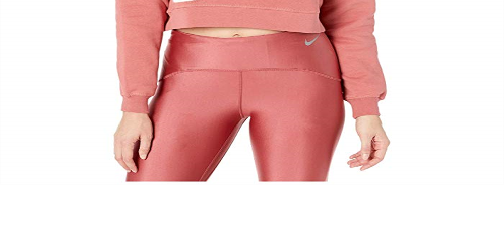 Nike Women's Sportswear Swoosh Crew Fleece Red Size XS