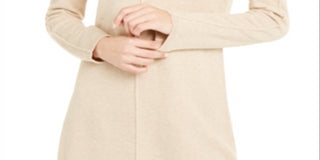 Alfani Women's V Neck Tunic Sweater Brown Size Medium