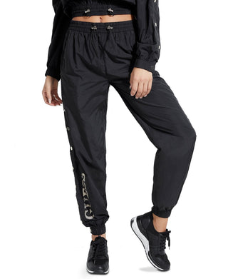 Guess Women's Sasha Snap Button Jogger Pants Black Size X-Small
