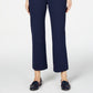 Charter Club Women's Petite Wide-Leg Pants Blue Size 4 Petite