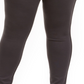 Style & Co Women's Plus Size Wide-Waistband Ponte-Knit Leggings Gray Size 14W