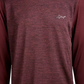 Greg Norman Men's Logo Athletic Pullover Top Red Size Medium