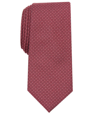 Alfani Men's Solid Slim Tie Red Size Regular