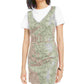 Bar III Women's Faux Suede Snake Print Mini Dress Snake Size XX-Large