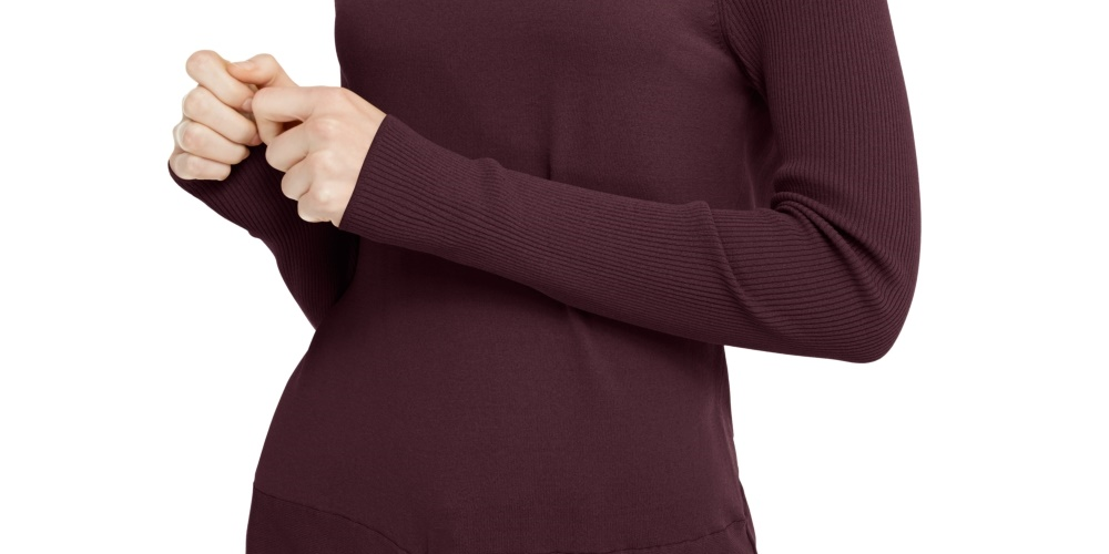 INC International Concepts Women's Twisted Sweater Red Size Small