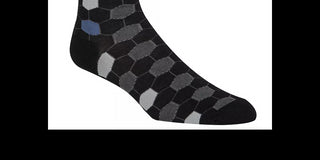 Cole Haan Men's Polygon Socks Blue Size 7-12