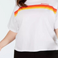 Dickies Women's Trendy Plus Size Logo Stripe Graphic T-Shirt White Size XX-Large