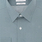 Calvin Klein Men's Steel Slim-Fit Non-Iron Performance Stretch Print Dress Shirt Green Size 17X32-33