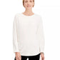 Karen Scott Women's Petite Microfleece Top White Size Petite S