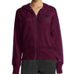 Champion Women's Heritage Herringbone Zip Hoodie Purple Size X-Small