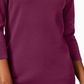 Karen Scott Women's Petite Cotton Button-Trim Sweater Purple Size Petite S