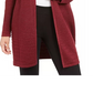Alfani Women's Metallic Open-Front Cardigan Red Size X-Small