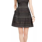 Vince Camuto Women's Lace Fit & Flare Dress Gray Size 16