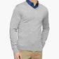 Calvin Klein Men's Merino Wool V-Neck Sweater Gray Size X-Small