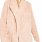Calvin Klein Women's Fleece Flyaway Jacket Pink Size Large