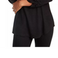 BCX Juniors' Scarf Top Black  Size X-Large