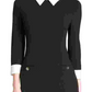 Tommy Hilfiger Women's Collared Shift Dress Black Size 6