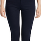 Calvin Klein Women's Zippered Straight Leg Pants Black Size 4