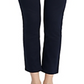 Calvin Klein Women's Zippered Straight Leg Pants Black Size 4