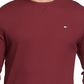 Tommy Hilfiger Men's Long-Sleeve Thermal Shirt Red Size X-Large