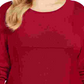 Karen Scott Women's Plus Size Knit Tunic Red Size 1X