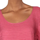 Free People Women's Elsie Pintuck Boho Tunic Top Pink Size Large