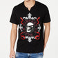 INC International Concepts Men's Skull & Snakes Graphic T-Shirt Black Size Small