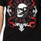 INC International Concepts Men's Skull & Snakes Graphic T-Shirt Black Size Small