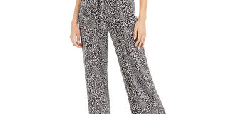 Bar III Women's V-Neck Flutter Cap-Sleeve Top Black Size X-Large