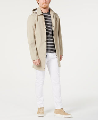 Calvin Klein Men's 3/4-Length Top Coat Purple Size X-Large