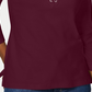 Karen Scott Women's Cotton Lace-Up Shirt Red Size X-Small