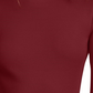 Anne Klein Women's Maroon Ruffled Long Sleeve Mock Sweater Wine Size XX-Small