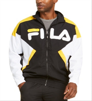 Fila Men's Oliviero Wind Jacket Black Size -2XL