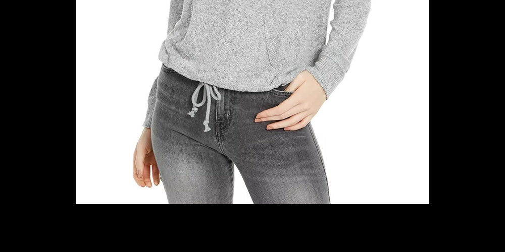 Ultra Flirt Juniors' Sherpa Lined Hoodie Pretty Pastel Size Medium