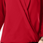 Alfani Women's Surplice Top Red Size X-Large