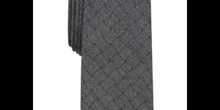 Alfani Men's Solid Mode Tie Black Size Regular