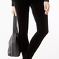 INC International Concepts Women's Petite Velvet Skinny Pants Black Size 4 Petite