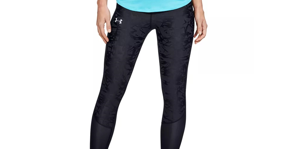 Under Armour Women's Qualifier Speedpocket Compression Leggings Black Size X-Small