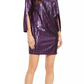 Trina Turk Women'ss Gia Sequined Sheath Dress  Blue/Pink Size 6