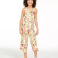 Charter Club Big Girls Mommy & Me Floral-Print Jumpsuit Yellow Size Small-Medium