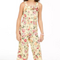 Charter Club Big Girls Mommy & Me Floral-Print Jumpsuit Yellow Size Small-Medium