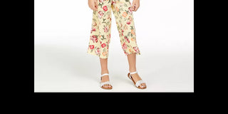 Charter Club Big Girls Mommy & Me Floral-Print Jumpsuit Yellow Size Small-Medium