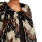 Say What? Juniors' Faux-Fur Vest Brown Size Medium