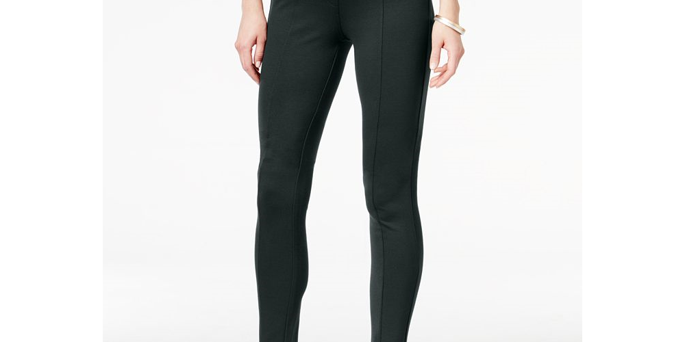 Style & Co Women's Ponte Leggings Blue SizeM